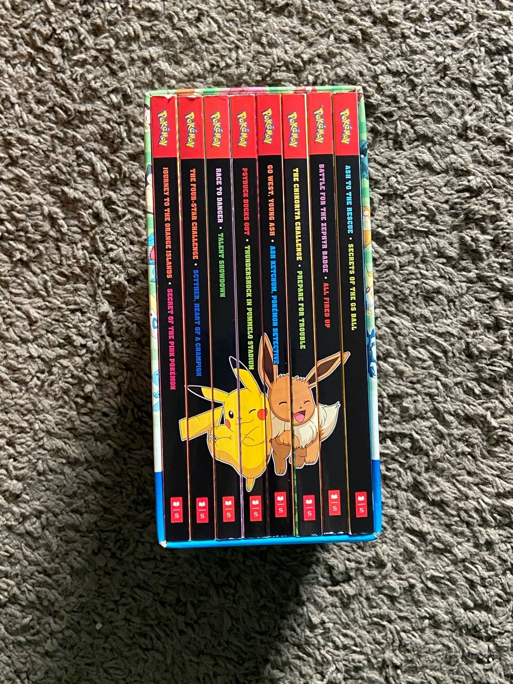 Pokemon Classic Adventure Collection Book Set 8 Books 16 Stories